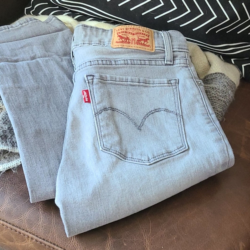Women's Levi's 712 Slim Gray Jeans 26x30